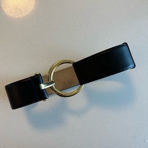 Vintage black/gold belt